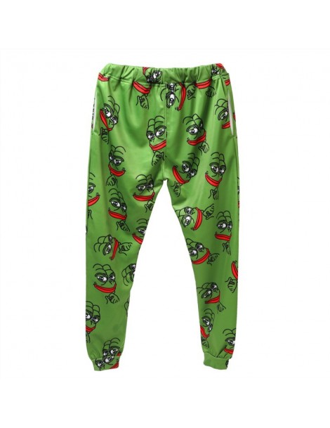 Pants & Capris Fashion 3D Pepe The Frog Joggers Pants Men/Women Funny Cartoon Sweatpants Trousers Elastic Waist Pants Dropshi...