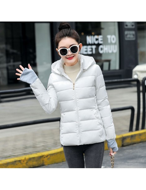 Parkas 2019 New Design Parkas Women Warm Autumn Winter Coat Long Sleeve Down Jacket Womans Plus Size S-5XL Winter Jacket Fema...