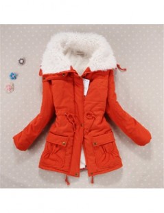 Parkas Autumn Winter New Fashion Candy Color Wadded Jackets Woman Adjustable Waist Women Padded Coats Long Sleeve Hooded Coat...