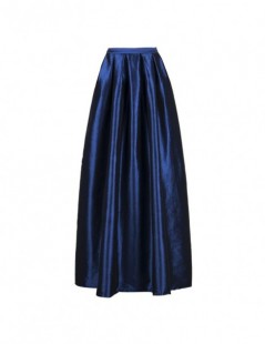 Skirts Ladies Big Swing Puff skirt Spring Summer Fashion Solid Color High Waist Maxi Beach Skirts Women A-Line Empire Pleated...