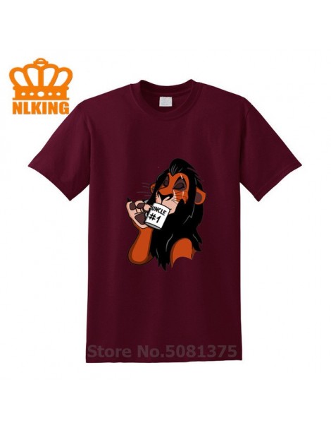 T-Shirts Summer Women T Shirt Reggae Lion King Scar Uncl Adult Rasta Lion T-Shirt Novelty Camisetas Natural Cotton Short Slee...