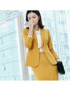 Skirt Suits Women Skirt Suits Office Uniforms Female Blazer Skirt Set Business Lady Work Suit 2 Piece Skirt Jackets Autumn Wi...