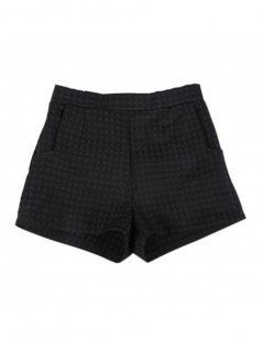 Shorts Casual Women Shorts Crochet shorts Europe Plaid Shorts High-waisted Shorts Plus Size - Pink - 4N3071370383-2 $9.85