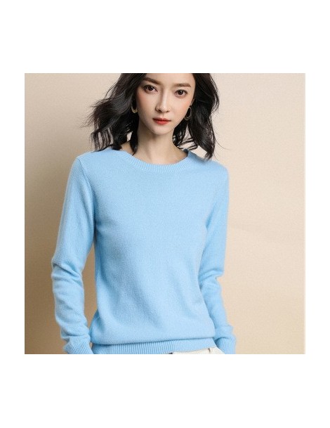 Pullovers Women Sweaters O Neck Long Sleeve Knitting Clothes Pullover Knitted Streetwear Tops Female Soft Loose Slim Jumper K...