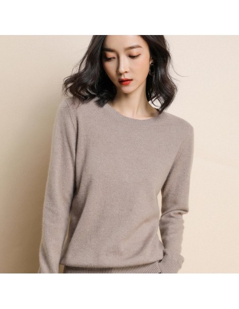 Pullovers Women Sweaters O Neck Long Sleeve Knitting Clothes Pullover Knitted Streetwear Tops Female Soft Loose Slim Jumper K...