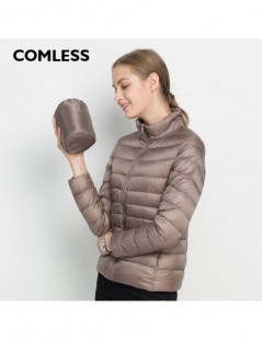 Jackets New Arrival 20 Colors Size S-3XL Spring Autumn Women Fashion Ultra Light Jacket Soft Warm Stand Collar Thin Jacket XX...