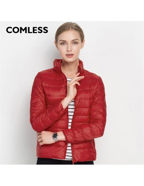 Jackets New Arrival 20 Colors Size S-3XL Spring Autumn Women Fashion Ultra Light Jacket Soft Warm Stand Collar Thin Jacket XX...