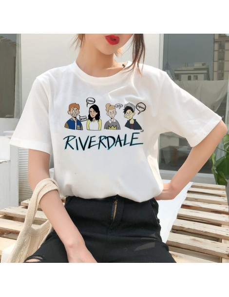 T-Shirts Riverdale T Shirt Southside korean Harajuku Tshirt Top South Side Female Women Serpents clothes Snake Print Ullzang ...