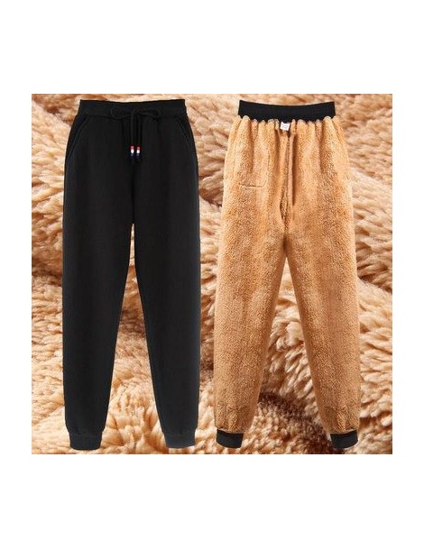 Pants & Capris Plus Size 4XL Thick Velet Women Trousers 2018 Street Wear Fashion Autumn Winter Warm Harem Pants Casual Elasti...