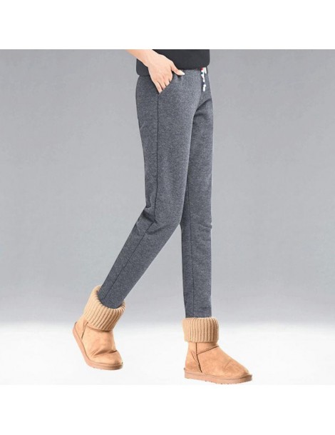 Pants & Capris Plus Size 4XL Thick Velet Women Trousers 2018 Street Wear Fashion Autumn Winter Warm Harem Pants Casual Elasti...