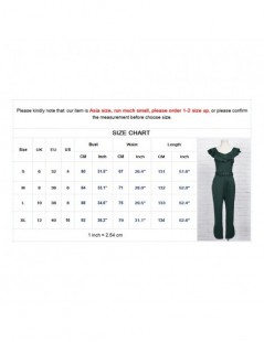 Jumpsuits Elegant Sexy Jumpsuits Women O Neck Ruffles Jumpsuit Loose Trousers Split Side Pants Rompers Holiday Belted Leotard...