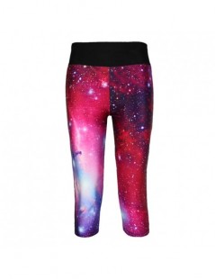 Pants & Capris Fashion Galaxy Star Pattern Printing Women Workout Side Pocket Push Up Legging Sexy High Waist Elastic Force W...