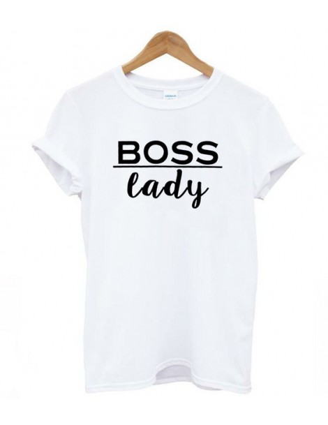 T-Shirts boss lady baby Letters Print Women tshirt Cotton Casual Funny t shirt For Lady Top Tee Hipster Tumblr Drop Ship Z-90...