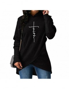 Hoodies & Sweatshirts High Women Lady Hoodie Top Sweatshirt Long Sleeve Warm Embroidery For Autumn Winter DSM - Gray - 4K4149...