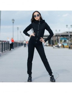 Jumpsuits Jumpsuit new high quality women's fashion solid color trend zipper cardigan Slim long sleeve casual sports jumpsuit...