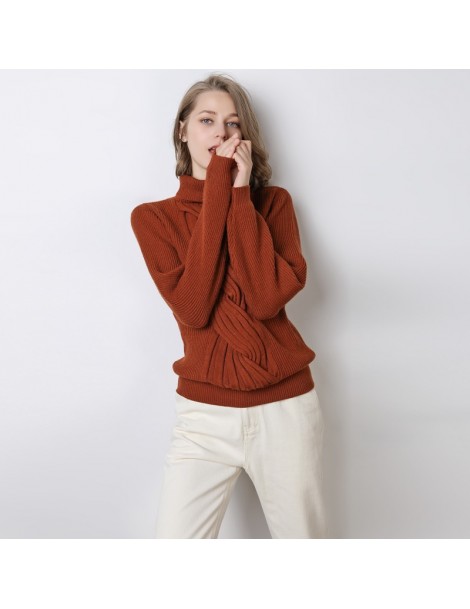 Pullovers Turtleneck Cashmere Sweater Women Leisure Large size Women's Sweater Winter Cashmere Sweaters For Women Sweaters Pu...