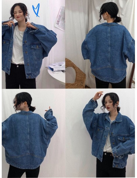 Jackets New spring 2019 women's casual jacket Korean version of the short denim jacket MW287 - Sky Blue - 4S4113798000-2 $30.10
