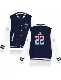 Hoodies & Sweatshirts Kpop GOT7 Fans Baseball Jacket Women Men GOT7 Album Member Name Sweatshirt Streetwear Hip Hop Long Slee...
