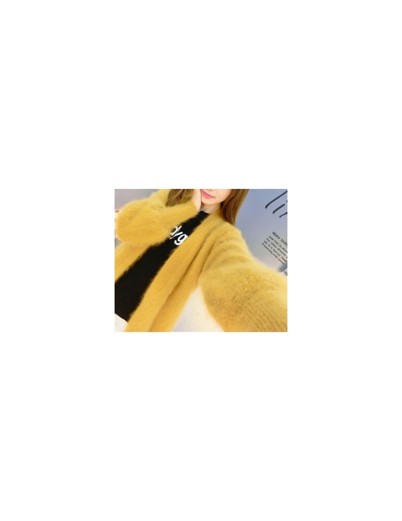Cardigans Genuine Mink Cashmere Thick Warm Coat Real Natural True Mink Cashmere Sweaters Luxury Factory Wholesale OEM discoun...