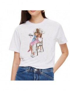 T-Shirts Super Mom T shirt Women Mother's Love Print White T-shirt Harajuku Mama TShirt Vogue Tops tee shirt Femme Vogue Summ...