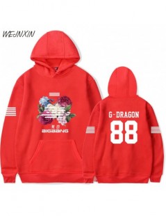 Hoodies & Sweatshirts BIGBANG G-DRAGON O-Neck Hoody Hoodies For Women Men Unisex Streetwear SOL V.I D-LITE T.O.P Print Sweats...