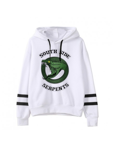 Hoodies & Sweatshirts 2019 Women sexy Lovely crop top hoodies RIVERDALE Southside Serpent Print harajuku hot sale casual hood...