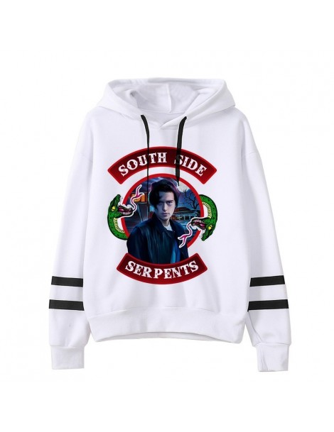 Hoodies & Sweatshirts 2019 Women sexy Lovely crop top hoodies RIVERDALE Southside Serpent Print harajuku hot sale casual hood...