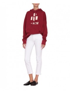 Hoodies & Sweatshirts Women's Sweatshirt Letter Print Cotton Velvet Warm Autumn Hoodies - Red - 4Q4163422944-3 $30.16