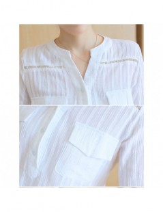 Blouses & Shirts Blusas Femininas 2018 E Camisas Long Sleeve Shirt Women Clothes White Blouse Plus Size Korean Fashion Clothi...