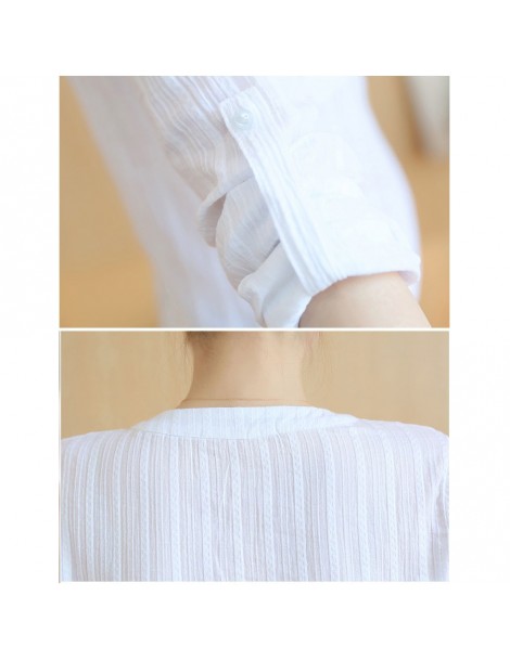 Blouses & Shirts Blusas Femininas 2018 E Camisas Long Sleeve Shirt Women Clothes White Blouse Plus Size Korean Fashion Clothi...