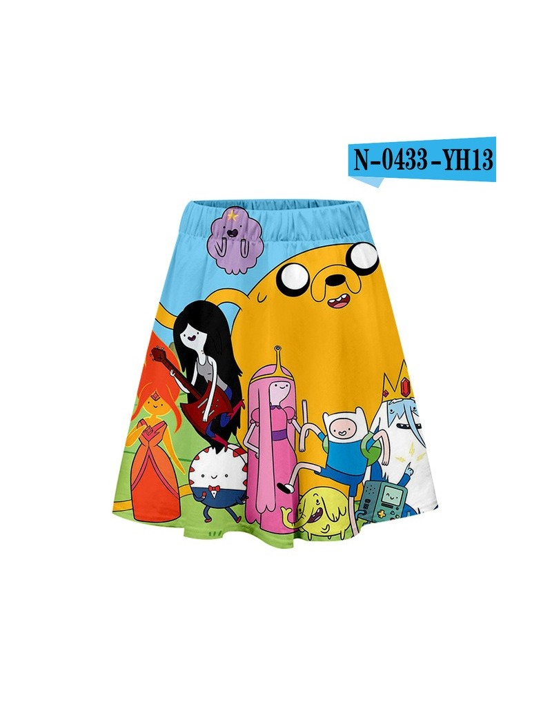 Adventure Time 3D Printed Skirts Women Fashion Summer Short Skirts 2019 Hot Sale Casual Trendy Wear Size From XS to 2XL - Ar...