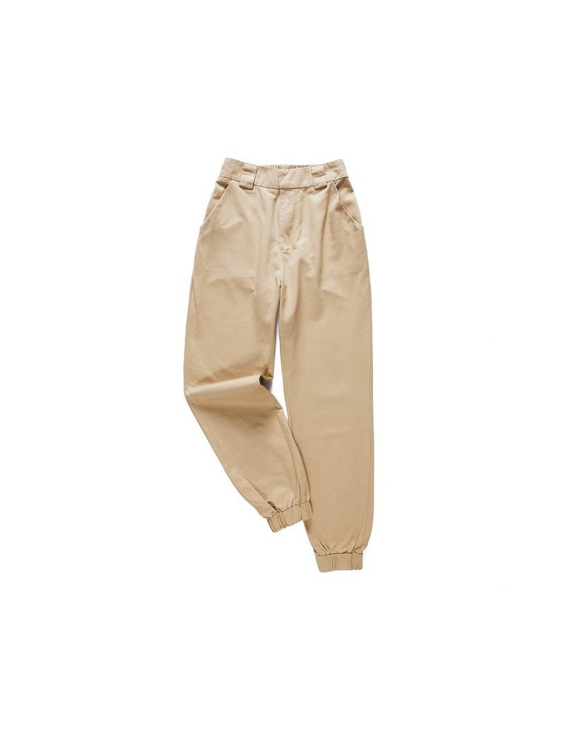 Pants & Capris fashion woman pants women cargo high waist pants loose trousers joggers female sweatpants streetwear 5A02 - Kh...