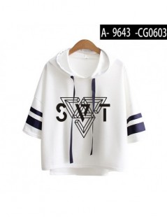 Hoodies & Sweatshirts 2019 Hip Hop hoodies TXT Kpop sweatshirt Tops clothes SEVENTEEN summer One Punch Men pentagon women har...