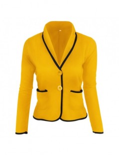 Blazers Women Blazer Spring Vintagetraight Smooth mujer Chiffon Jackets Suit Female Retro Suits Coat Work Feminino Candy Colo...