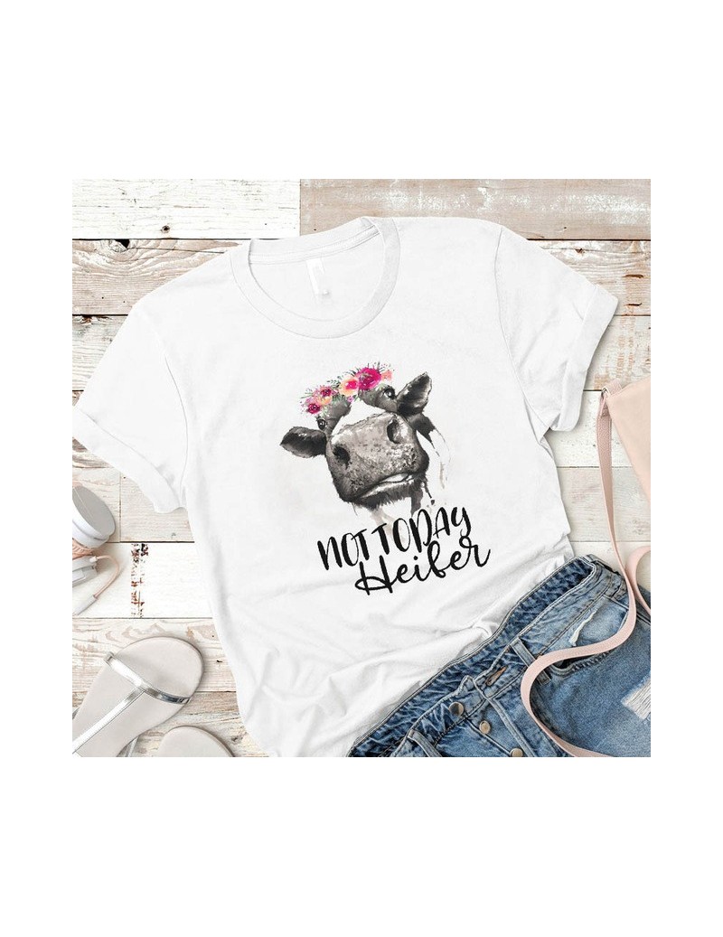 T-Shirts Women Shirt heifer Womens Cattle Cows Love Laides Mujer Camisa Top Tshirt Graphic Tees Female Printed Kawaii Clothes...