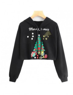 Hoodies & Sweatshirts 1 Pcs Women Lady Top Sweatshirt Hoodie Long Sleeve Christmas Style Fashion Clothing TH36 - 4F4154277820...