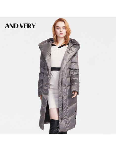 Parkas 2019Winter new collection down jacket women high quality hooded medium length top thick cotton warm coat with zipper 9...