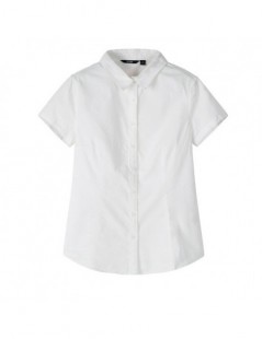 Blouses & Shirts Short sleeve shirt women summer blouse female 2019 new lapel small fresh shirt solid color chic Korean versi...