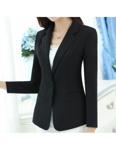 Blazers Plus Size 5XL Spring Jacket Female Coats Blazer Feminino Long Sleeve One Button Women Small Suit Jackets Office Blaze...