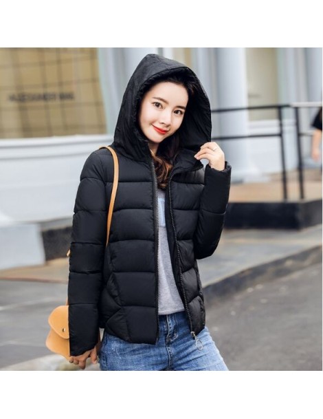 Autumn Winter New 2018 hooded coat Plus Size Women Parks Long Sleeves Women Winter Coat slim Female Outwear Winter Jacket NS...