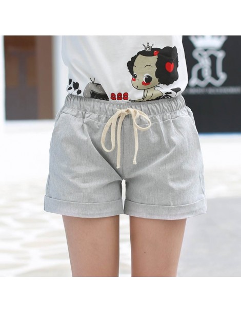 Shorts 2015 Summer Style Shorts Candy Color Elastic With Belt Short Women SH222 - Blue - 4H3510313739-2 $6.30