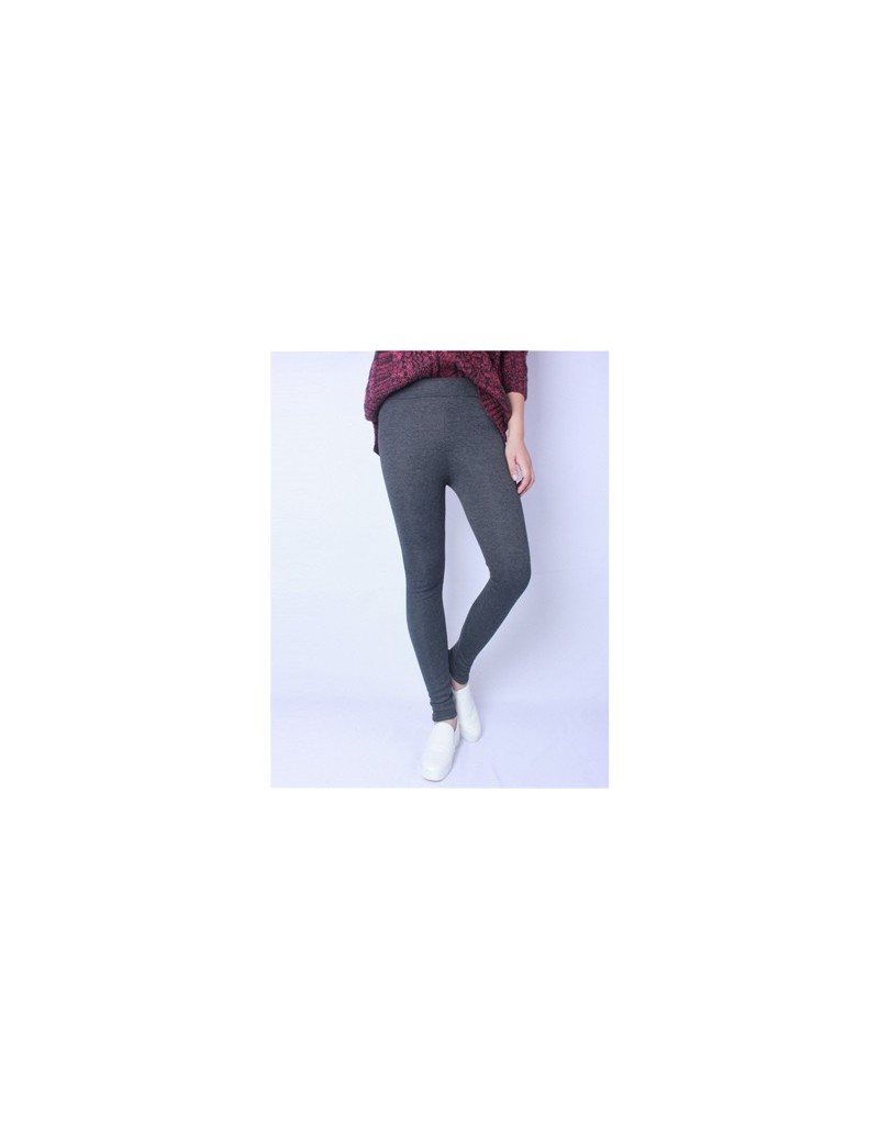 XL-6XL Autumn Winter New Women Casual Fashion Sexy Slim Stretch Thick Warm Fleece Leggings Pants High Quality Plus Size - Gr...