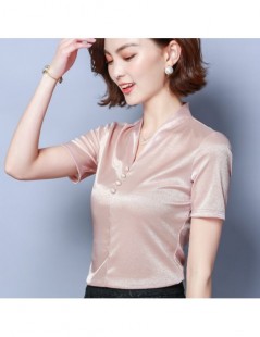Blouses & Shirts fashion womens clothing women's summer blouses 2019 V collar office ladies blouse women shirts plus size chi...
