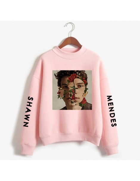 Hoodies & Sweatshirts Shawn Mendes 2018 Spring Harajuku Turtleneck Sweatshirt Fleece Tracksuit Casual Pullover Oversize Sweat...
