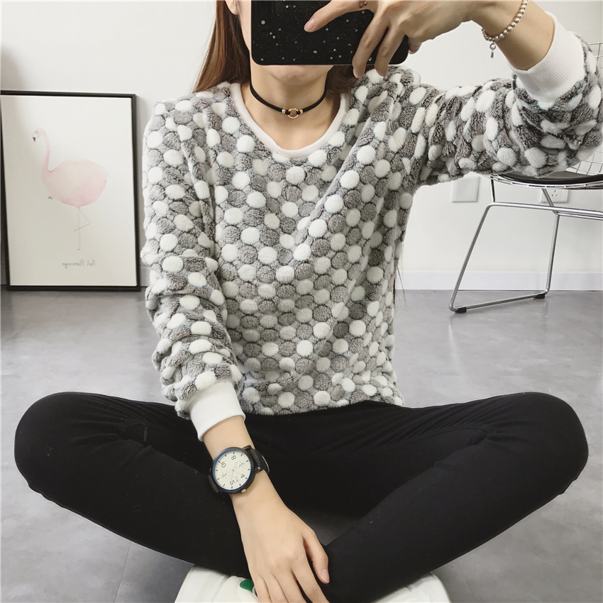2019 New Women's Cute Print Hoodie Winter Long Sleeve Casual Sweatshirt ...
