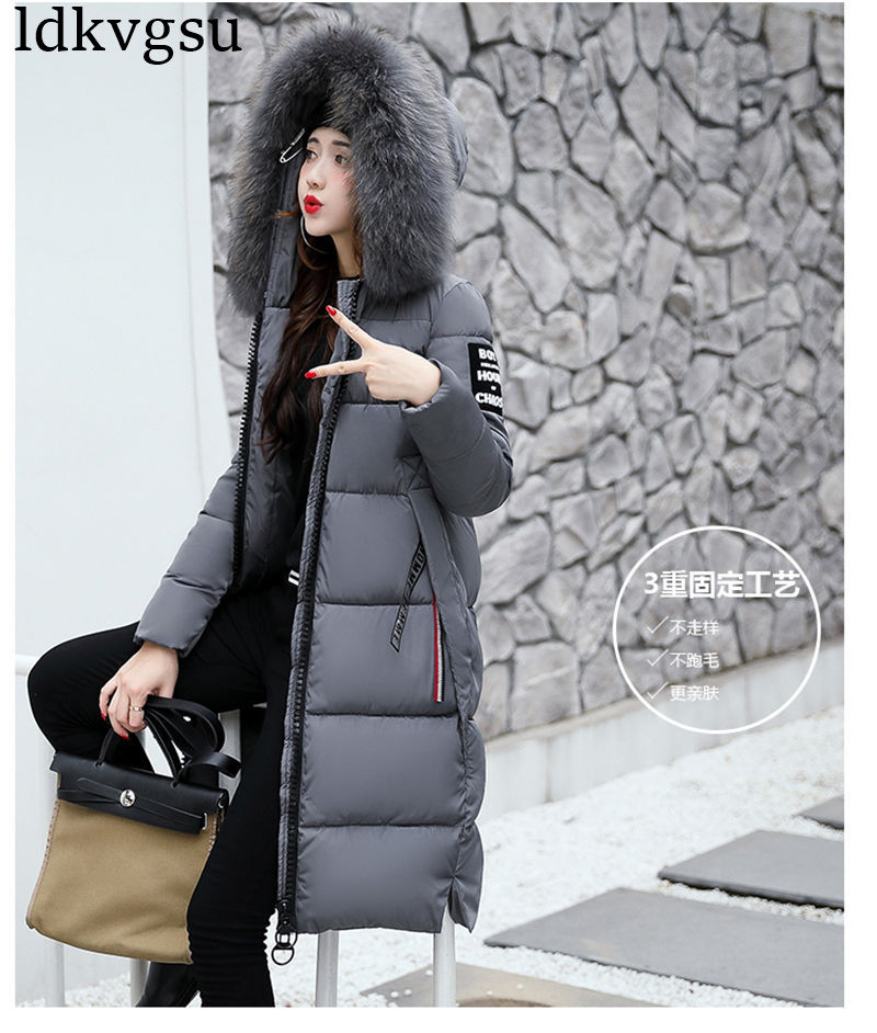 Women Winter Coat Jacket Warm Women Parkas Fur Female Outerwear High ...