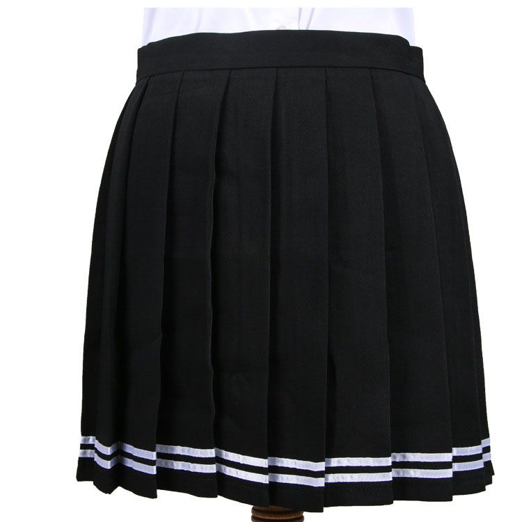 Women High Waist Pleated Skirt Mini Skirts Girl School Uniform Plaid