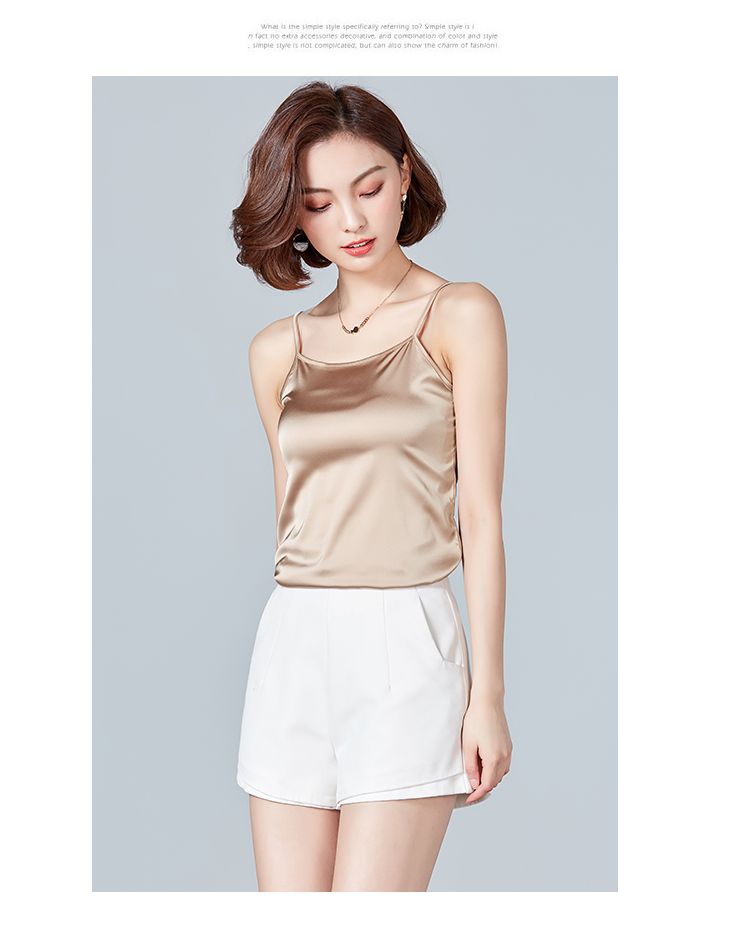 New Women Camis Summer tank tops Sleeveless solid color office lady ...