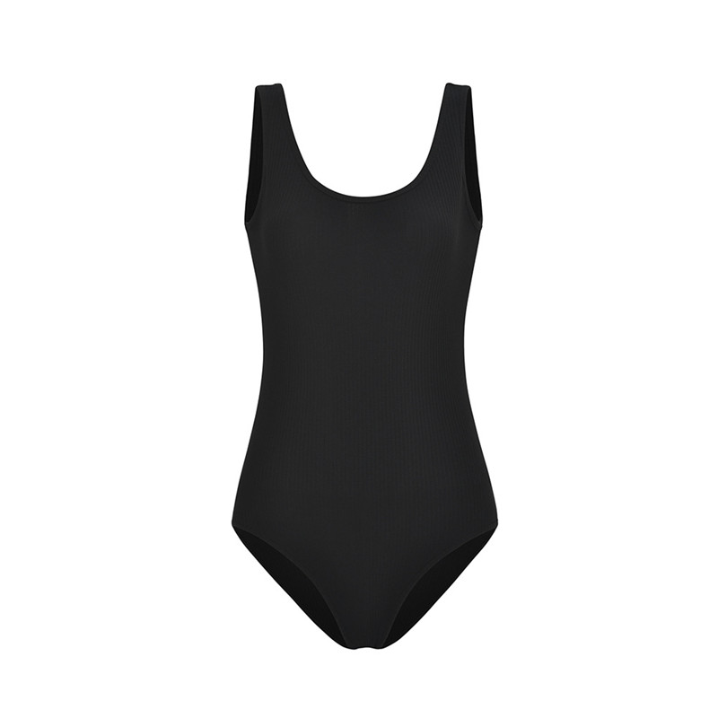 Women's Bodysuit Jumpsuit Scoop Neck Romper Bump Body Suit Thong ...