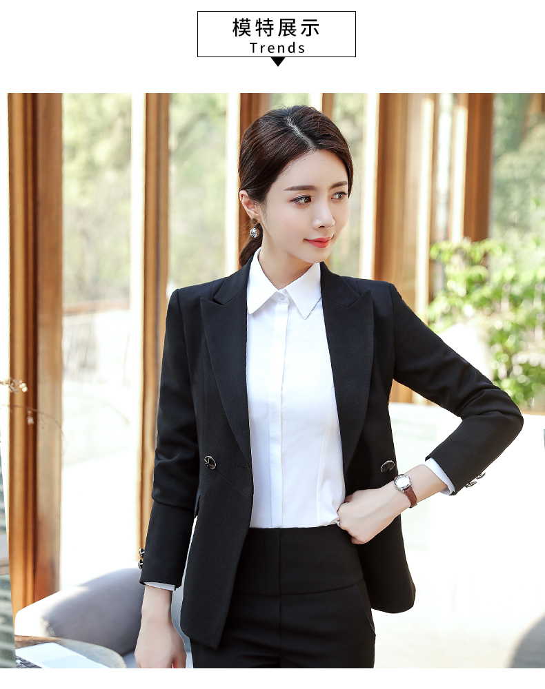 Pant Suits Women Formal Blazer Office Lady Business Work Jacket Coat ...